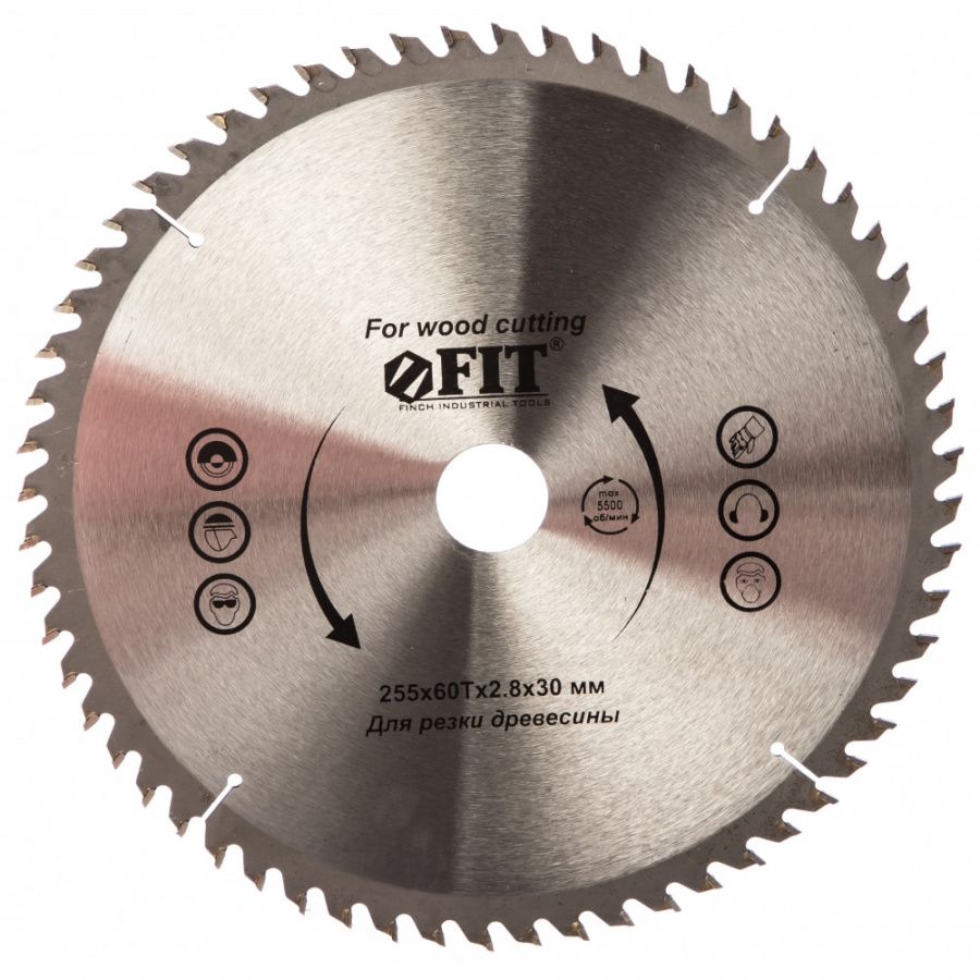 Пильный диск для циркулярных пил по дереву FIT 37760