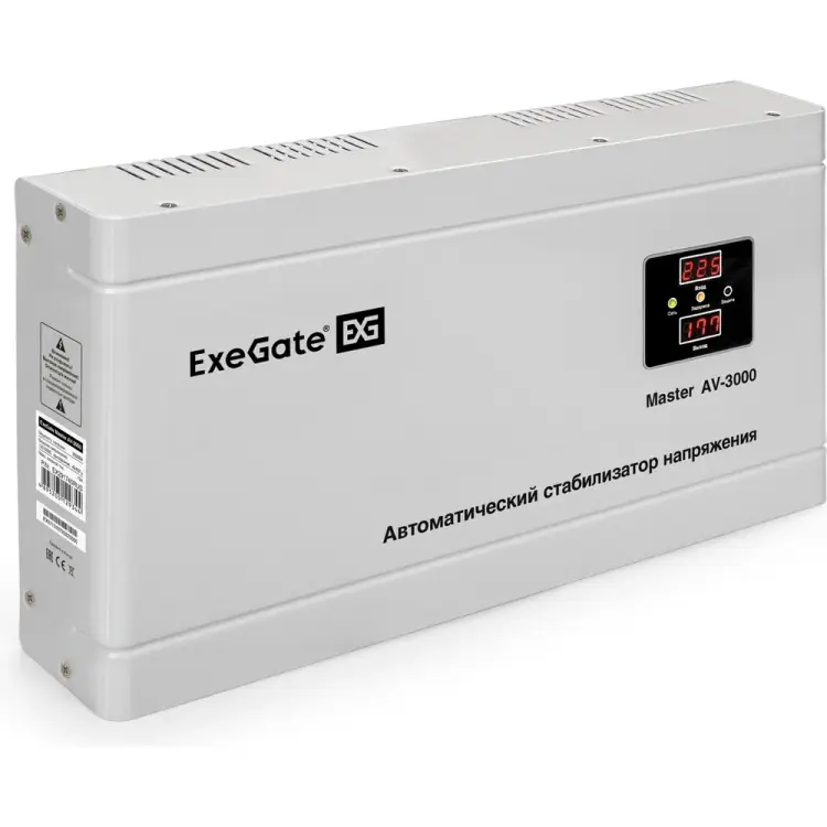 Стабилизатор напряжения ExeGate Master 291740 Стабилизатор напряжения ExeGate Master 291740