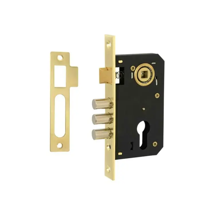 Врезной замок под евроцилиндр VETTORE 9011 SR-3R GP 20313