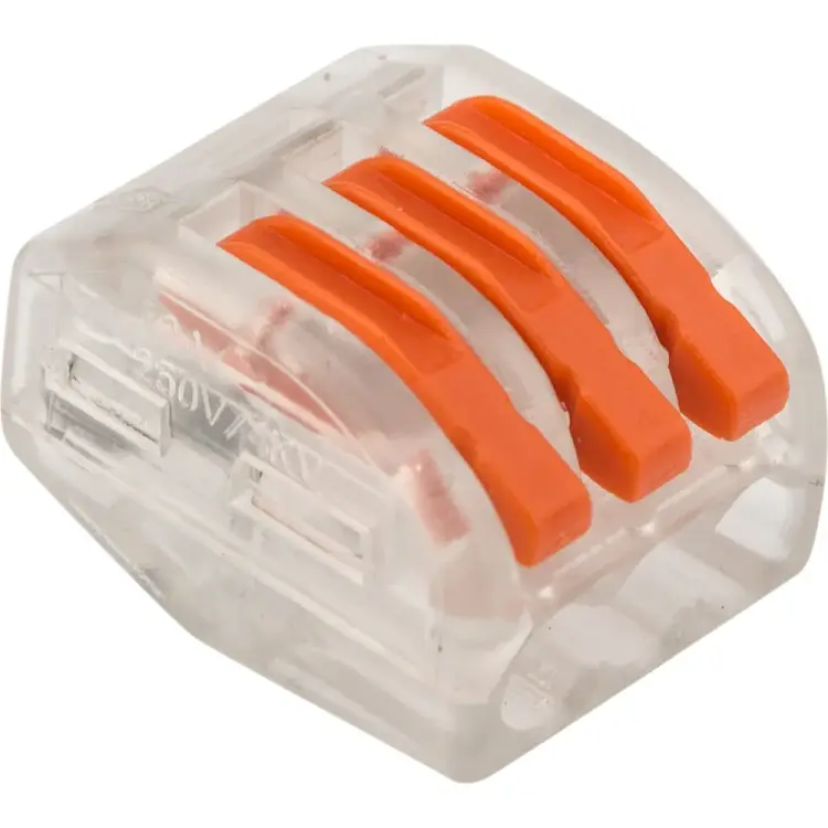 Универсальная трехпроводная клемма REXANT 07-5253-1 Универсальная трехпроводная клемма REXANT 07-5253-1