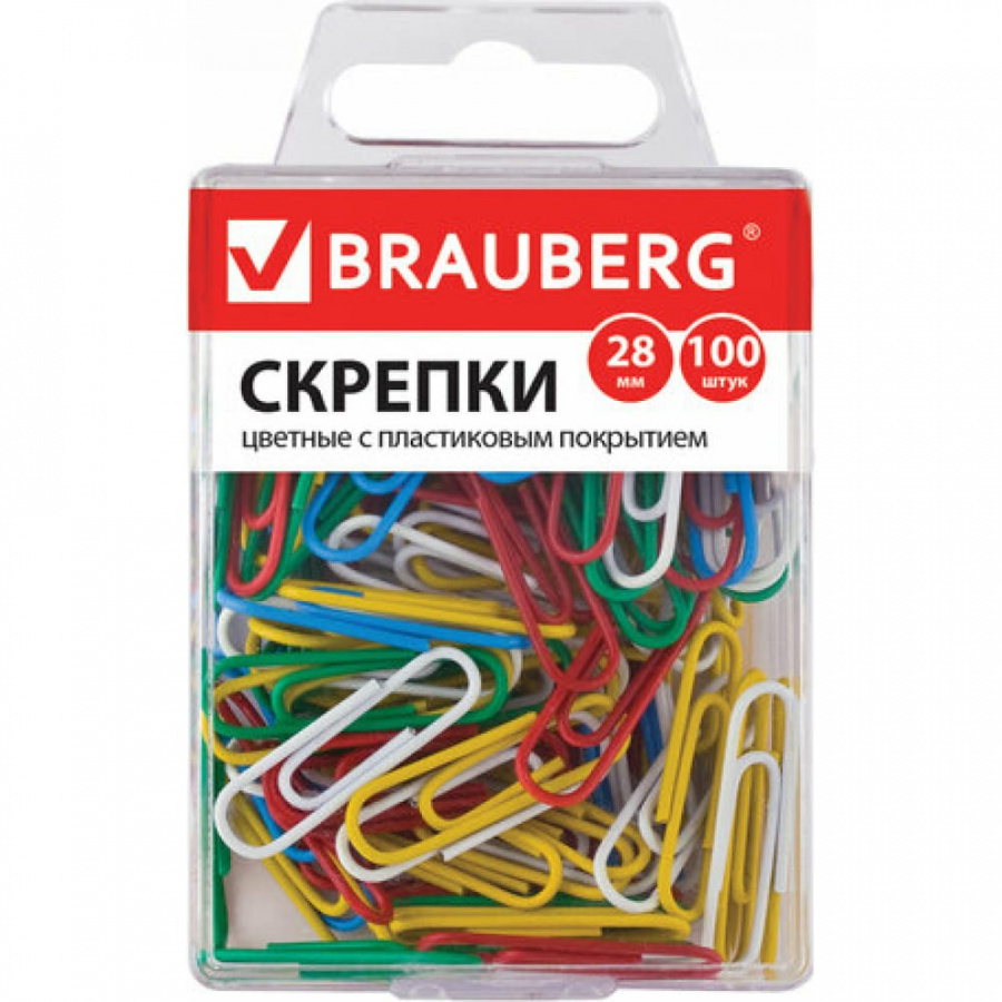 Скрепки BRAUBERG 221111