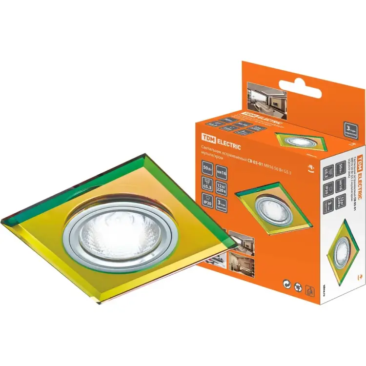 Встраиваемый светильник TDM ELECTRIC СВ 03-01 SQ0359-0042