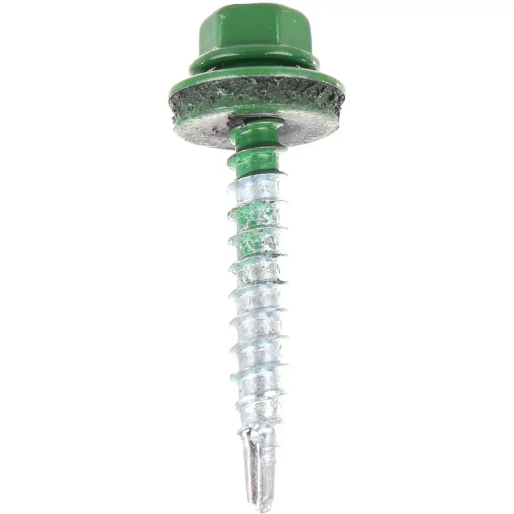 Саморез Tech-Krep 4,8х35 RAL6002 зелёный 60 шт. 112033