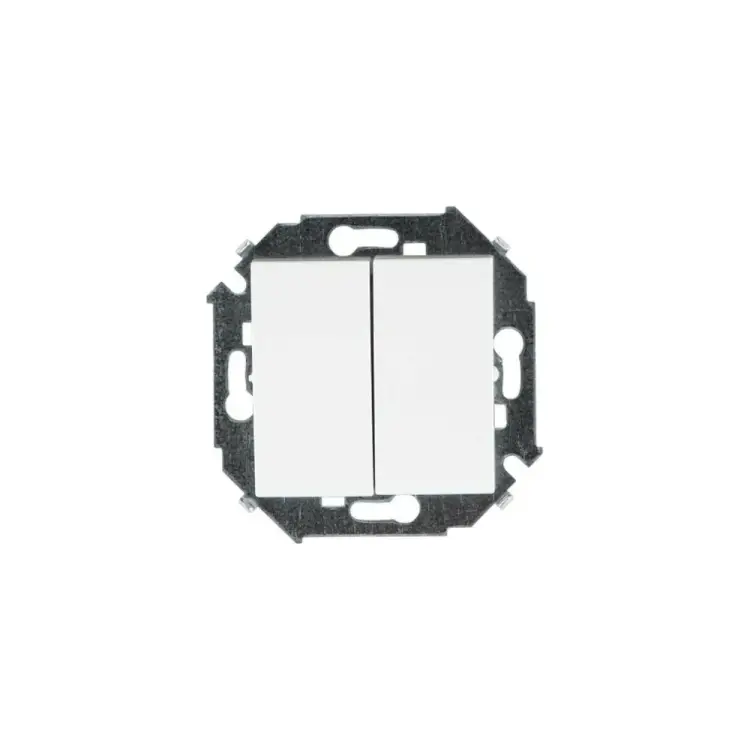 Двухклавишный проходной переключатель Simon 1591397-030