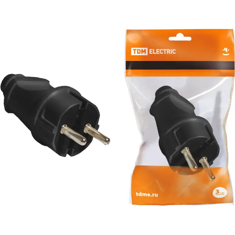 Вилка TDM ELECTRIC SQ1806-0004