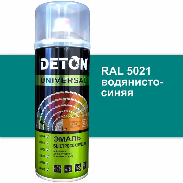 Быстросохнущая акриловая эмаль Deton DTN-A07250 Быстросохнущая акриловая эмаль Deton DTN-A07250