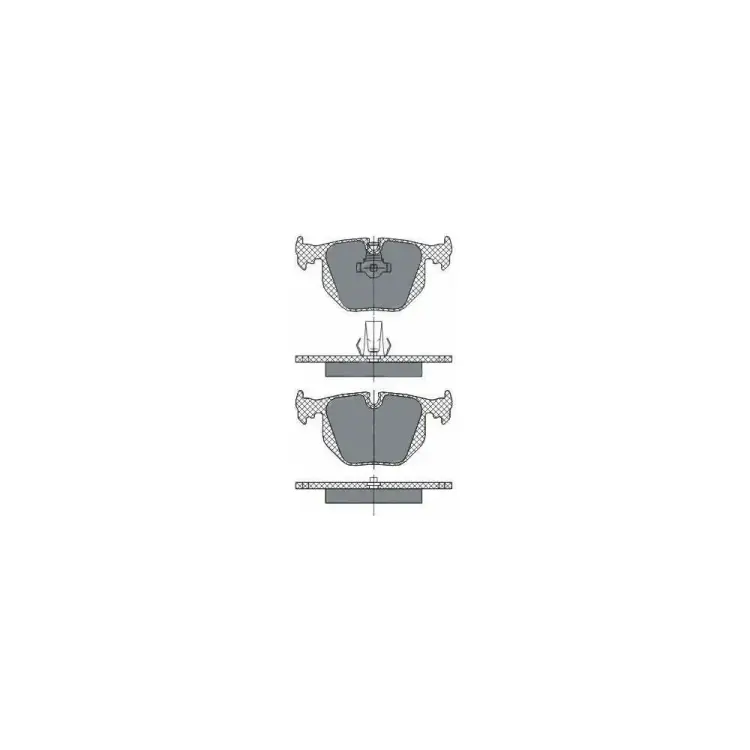Тормозные колодки SCT SP271 Тормозные колодки SCT SP271