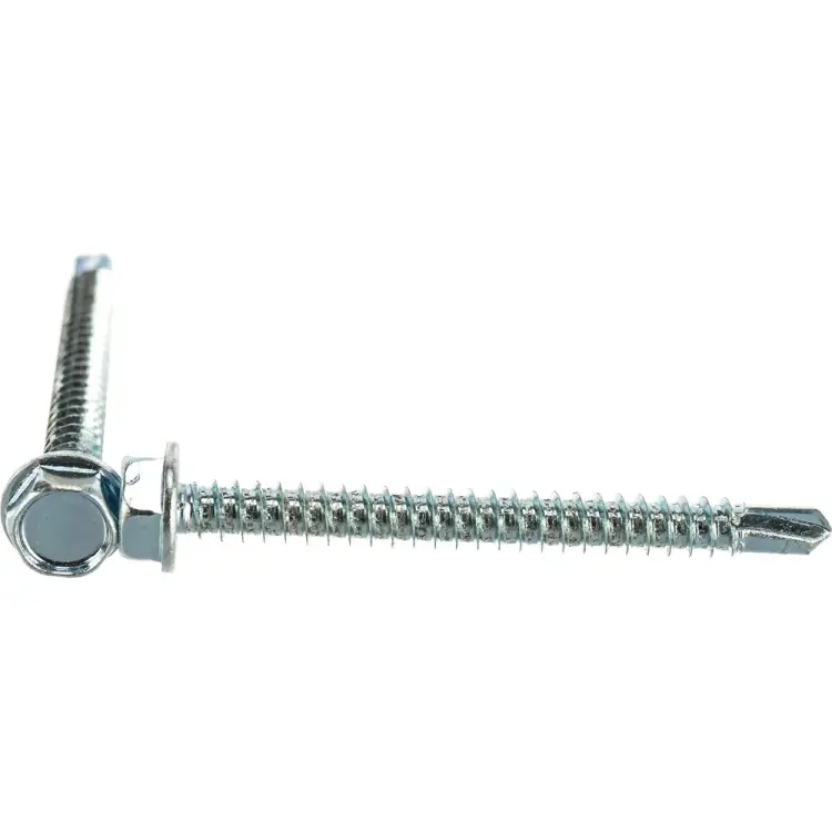 Самонарезающий оцинкованный шуруп ЕВРОПАРТНЕР 4,8х50 DIN 7504K 10 шт. 15 0428 1