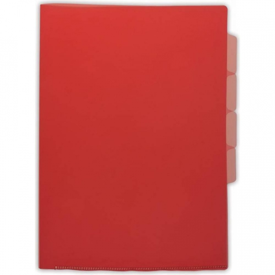 Папка-уголок Бюрократ E356RED