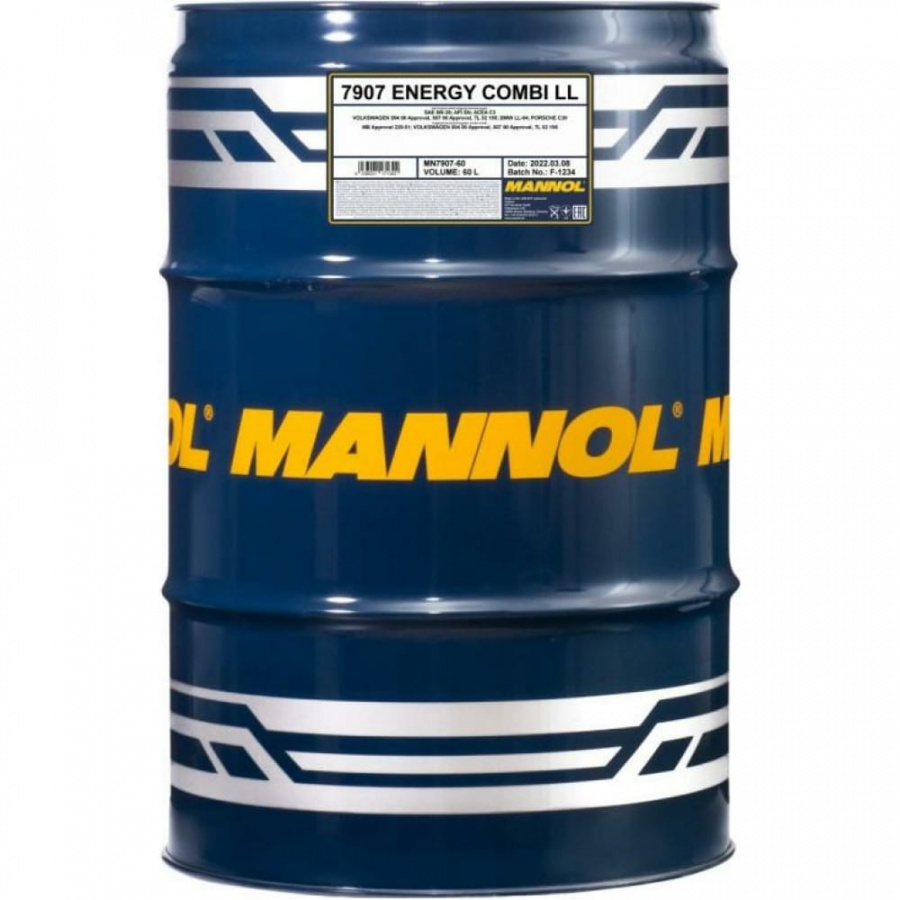 Синтетическое моторное масло MANNOL ENERGY COMBI LL 5W30