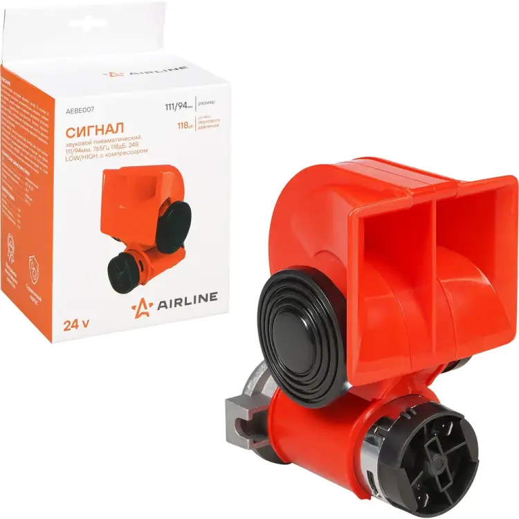 Пневматический звуковой сигнал Airline AEBE007