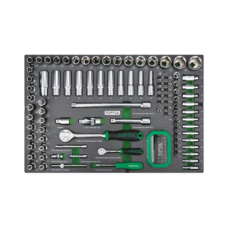 Набор головок и аксессуаров TOPTUL GEDD348