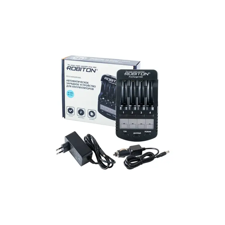 Зарядное устройство Robiton ProCharger 1000 11673 Зарядное устройство Robiton ProCharger 1000 11673