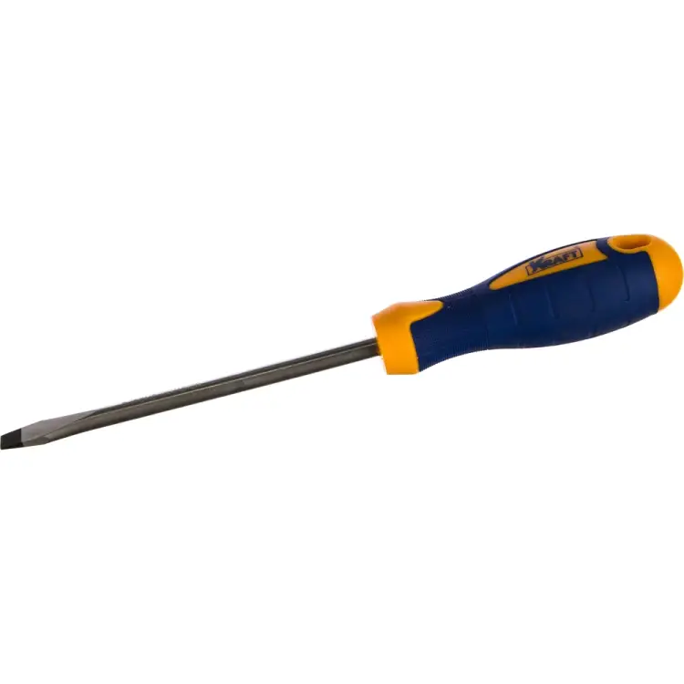 Шлицевая отвертка KRAFT 700415 Шлицевая отвертка KRAFT 700415