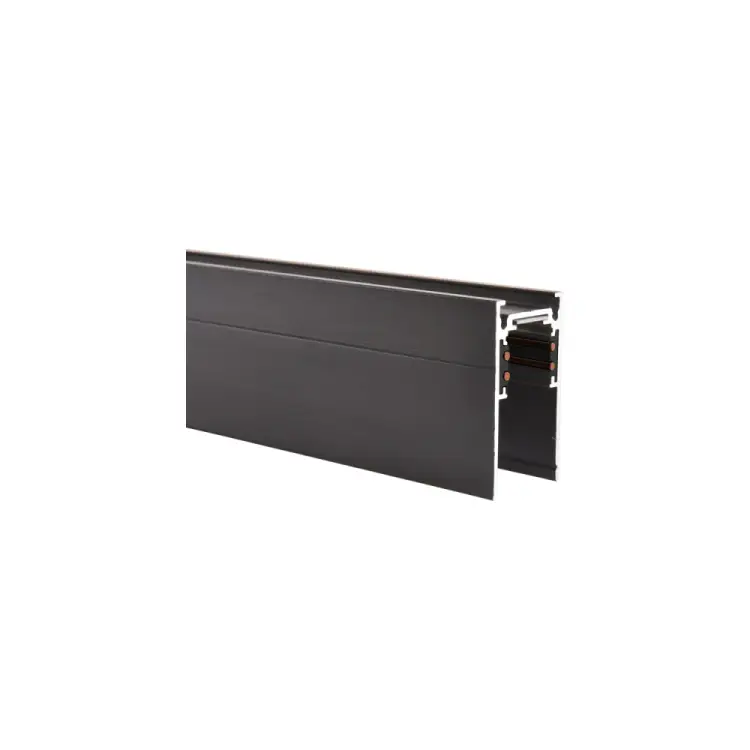 Магнитный накладной шинопровод Crystal lux CLT 0.113 01 L2000 BL