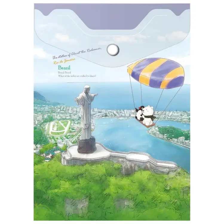 Папка-конверт COMIX география A1856 BR