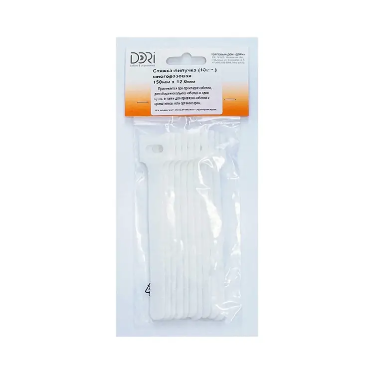 Многоразовая стяжка-липучка DORI 42198