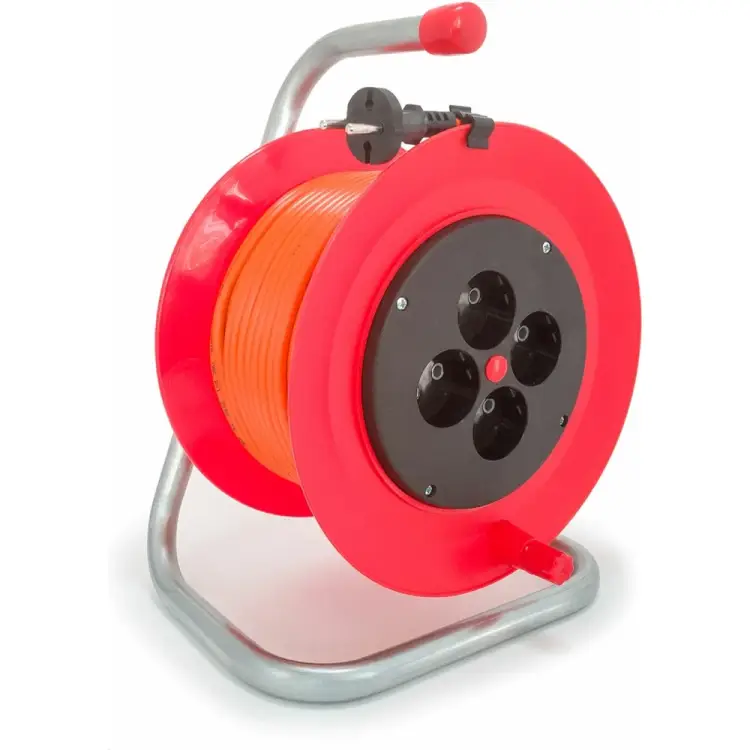 Силовой удлинитель на катушке LUX К4-О-50 4606400417668 Силовой удлинитель на катушке LUX К4-О-50 4606400417668