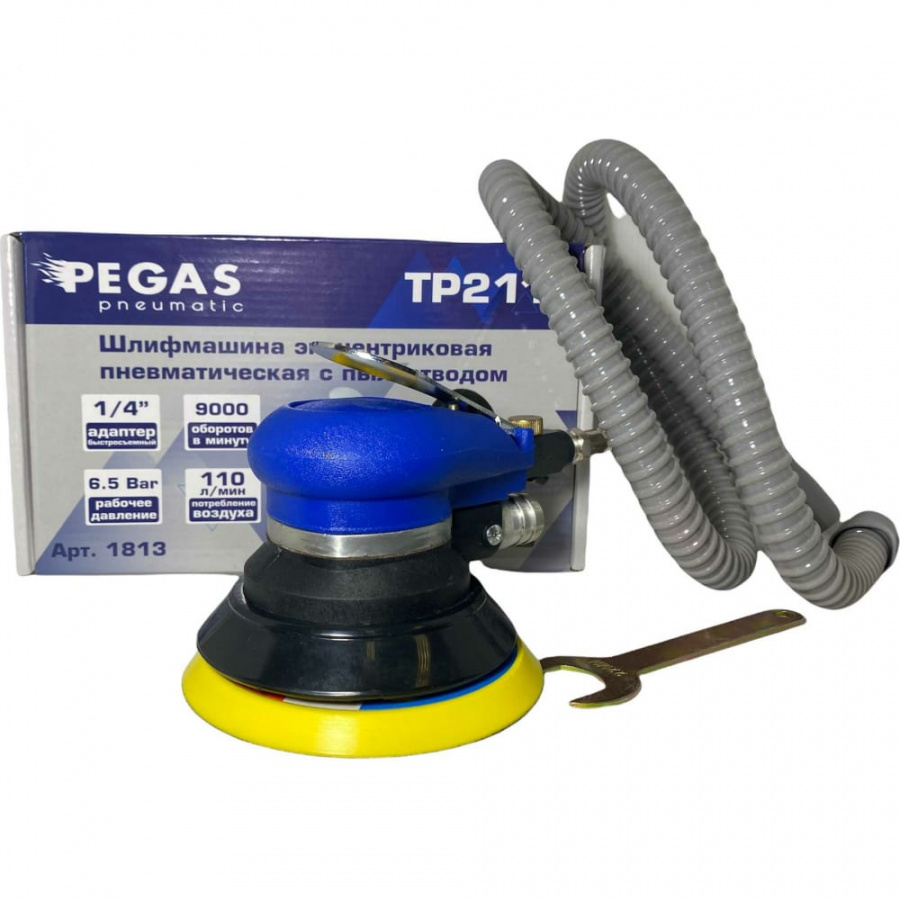 Эксцентриковая шлифмашина Pegas pneumatic TP 211