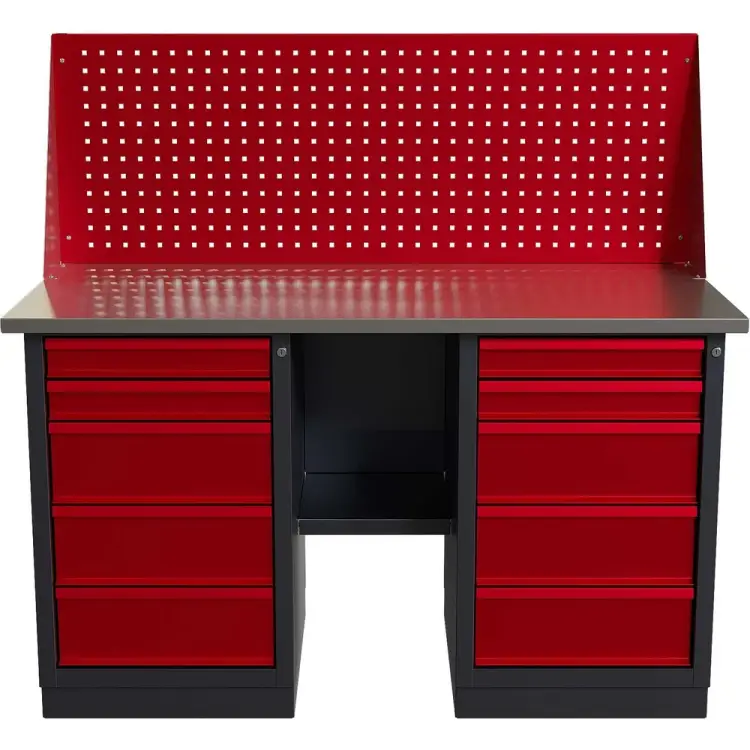 Слесарный двухтумбовый верстак IRONMEBEL worky wk-5/wk-5 M-IM00180K