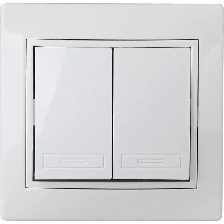 Двухклавишный переключатель Intro 110701 10А250В Б0053802