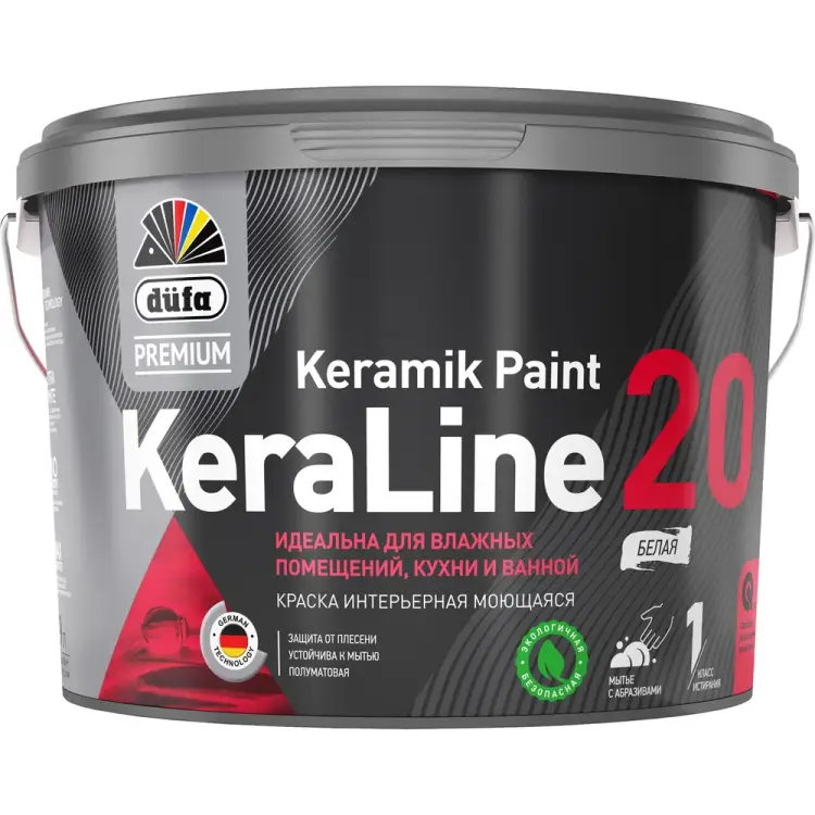 Краска Dufa Premium ВД KeraLine 20 МП00-006529 Краска Dufa Premium ВД KeraLine 20 МП00-006529