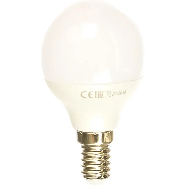 Светодиодная лампа КРАСНАЯ ЦЕНА P45 7W E14 3000K 570лм 4606400618294