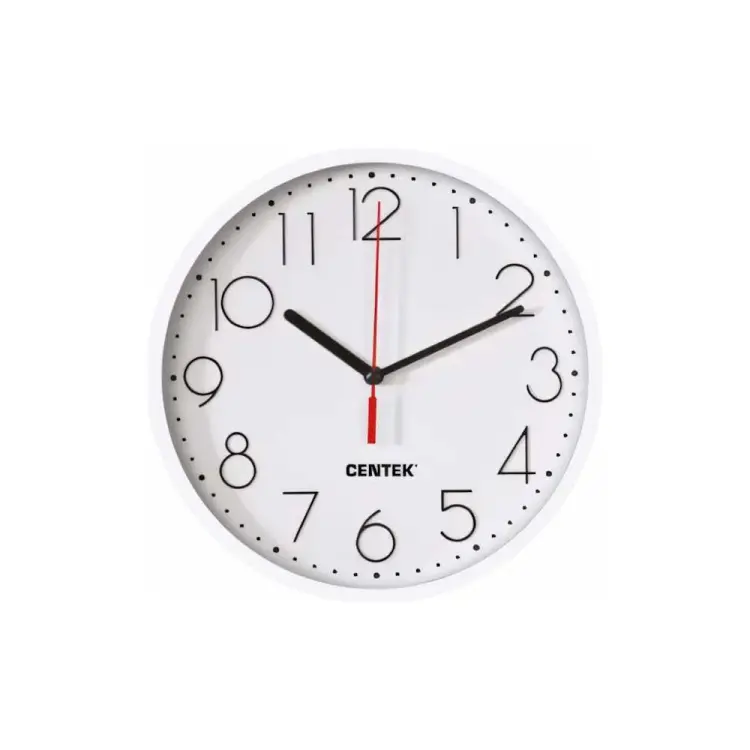 Настенные часы Centek CT-7105 White