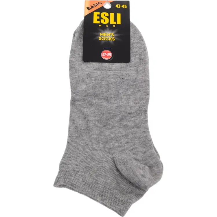 Мужские короткие носки ESLI basic 1001332180040009984