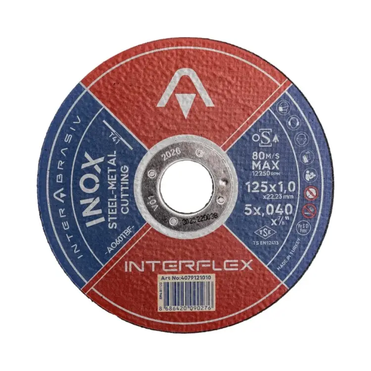 Отрезной круг Interflex INOX A060TBF 4079121010 Отрезной круг Interflex INOX A060TBF 4079121010