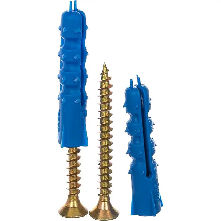 Набор дюбелей ежей для крепления плинтусов качественный крепеж 6х30 (120 шт.) 0501093 Набор дюбелей ежей для крепления плинтусов качественный крепеж 6х30 (120 шт.) 0501093