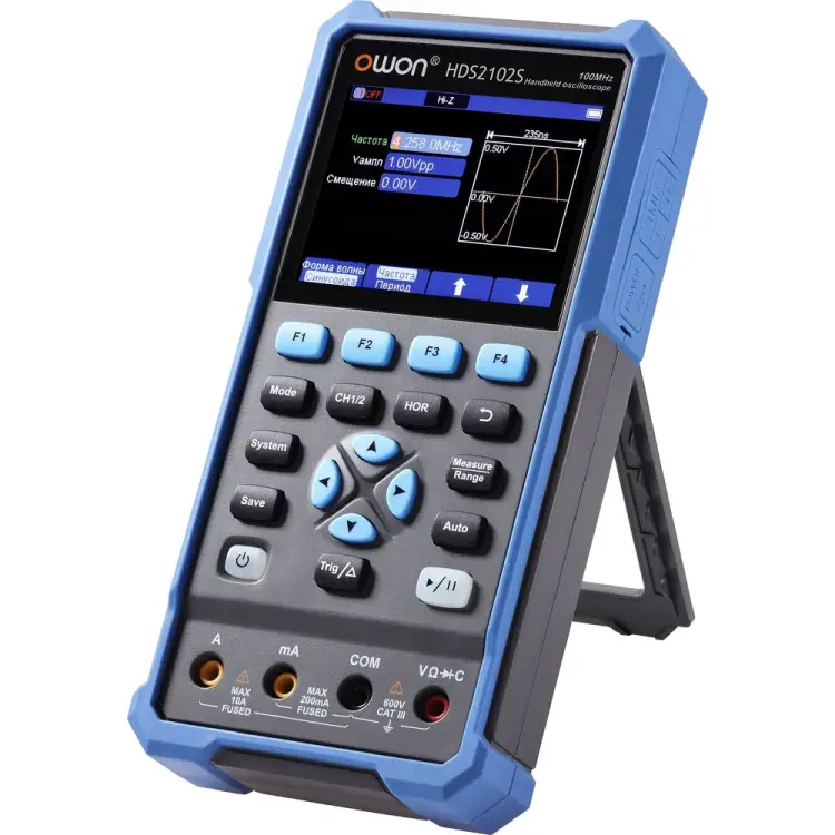 Портативный осциллограф OWON HDS2102S OW117