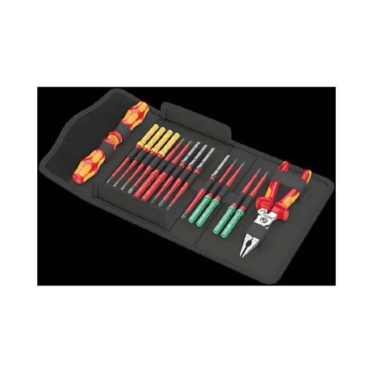 Набор бит WERA Kraftform Kompakt VDE 17 extra slim 1 Tool Finder WE-006612