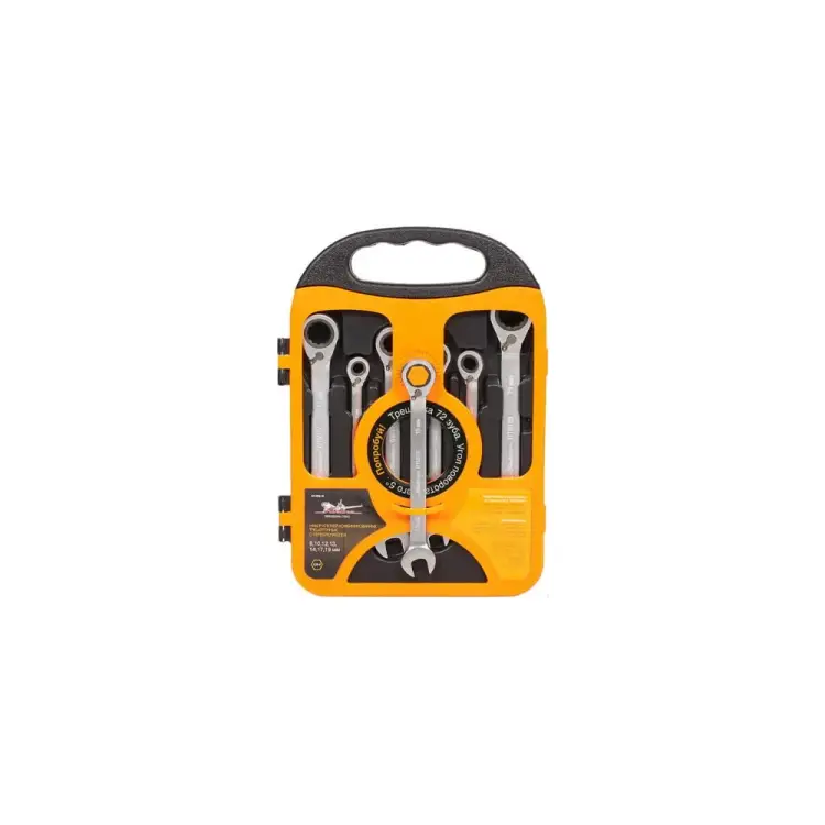 Набор комбинированных трещоточных ключей Airline AT-RRS-16 Набор комбинированных трещоточных ключей Airline AT-RRS-16