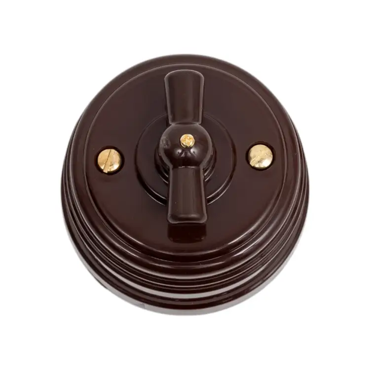 Пластиковый поворотный выключатель Мезонинъ GE30401-04