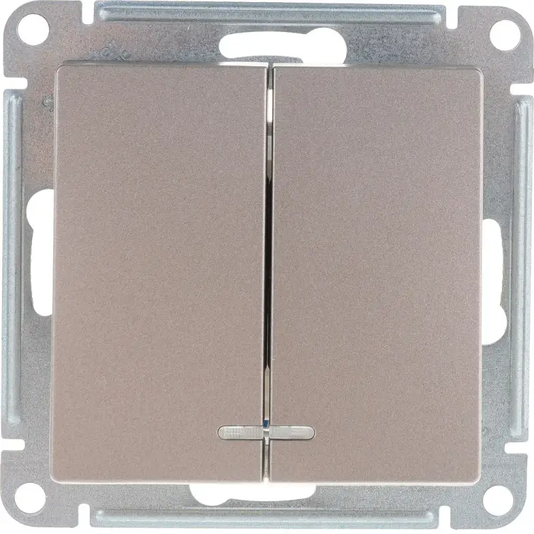 Двухклавишный механизм выключателя Systeme Electric ATLAS DESIGN ATN000553