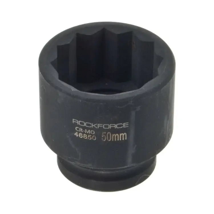 Глубокая двенадцатигранная головка ударная Rockforce RF-46850 Глубокая двенадцатигранная головка ударная Rockforce RF-46850
