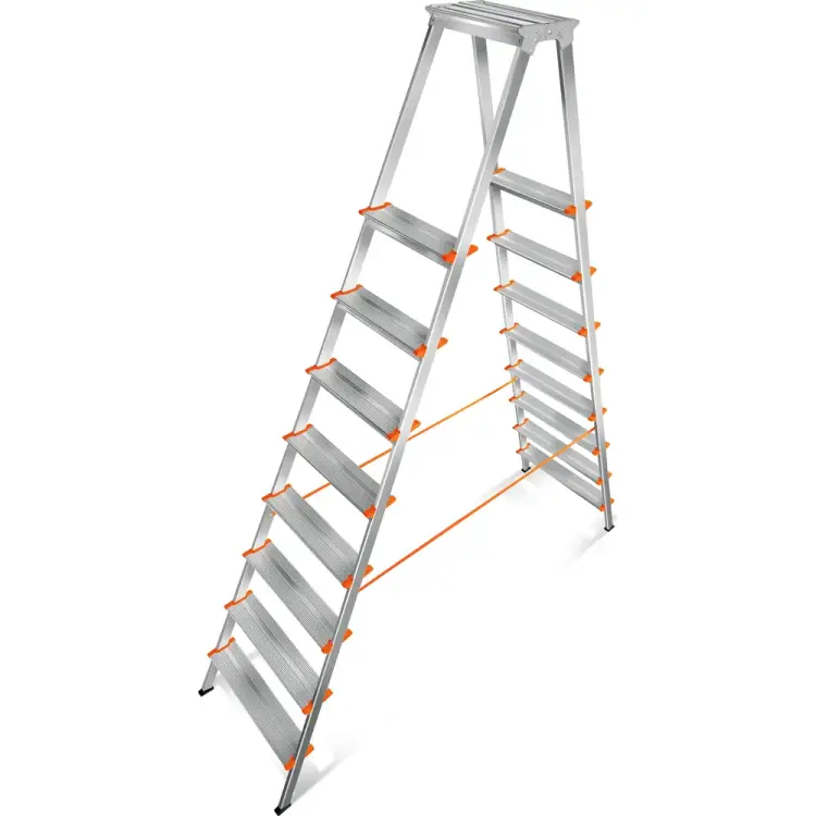 Алюминиевая стремянка Эйфель Мастер 130 - 208 Алюминиевая стремянка Эйфель Мастер 130 - 208