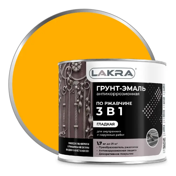 Грунт-эмаль ЛАКРА Лк-00004127 Грунт-эмаль ЛАКРА Лк-00004127
