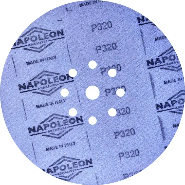 Шлифовальный круг ABRAFORM на липучке Giraffe-2, 225мм, 9 отв., Р320 AF-G2-320 Шлифовальный круг ABRAFORM на липучке Giraffe-2, 225мм, 9 отв., Р320 AF-G2-320