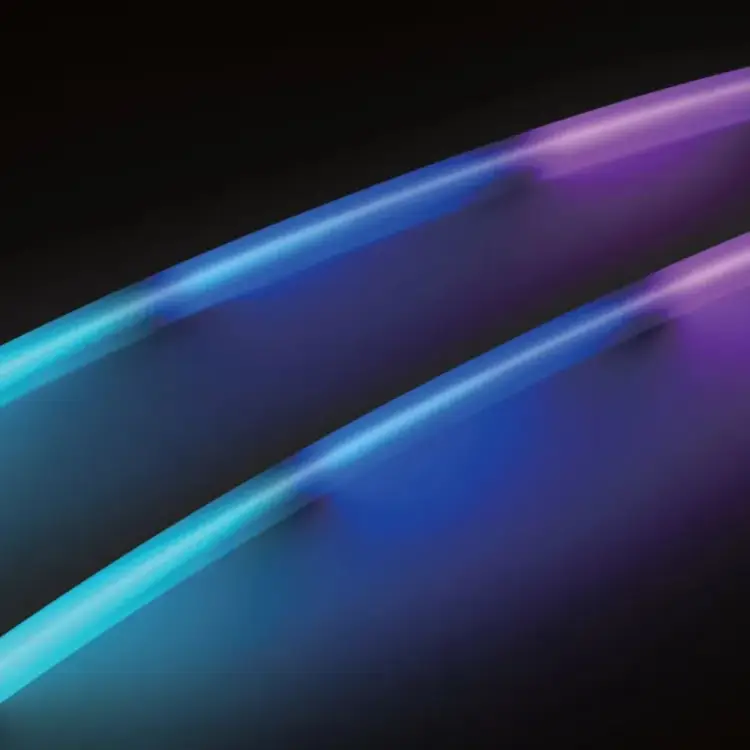 Лента герметичная Arlight MOONLIGHT-BLACK-TOP-G280-D25mm 24V, RGB, 360deg 047198