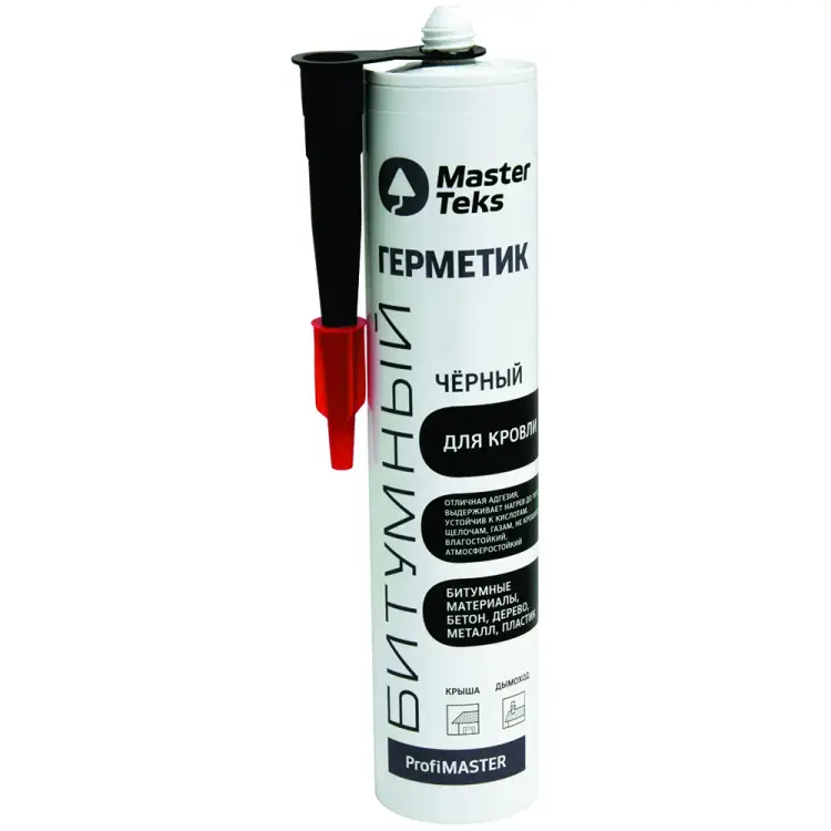 Битумный герметик для кровли MASTERTEKS profimaster 236356