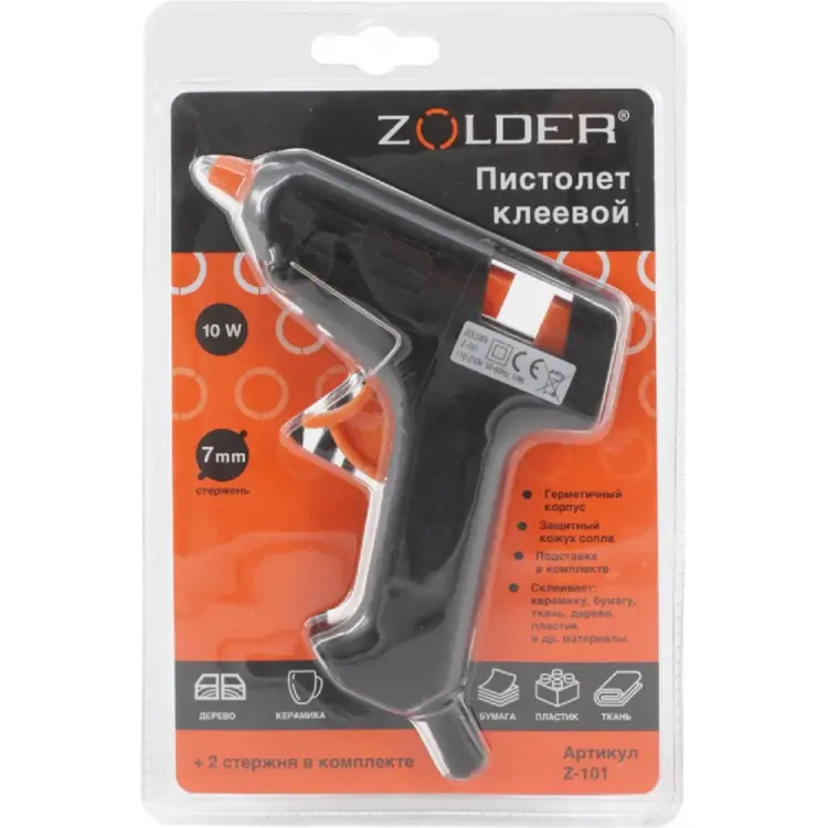 Клеевой пистолет ZOLDER Z-101 Клеевой пистолет ZOLDER Z-101