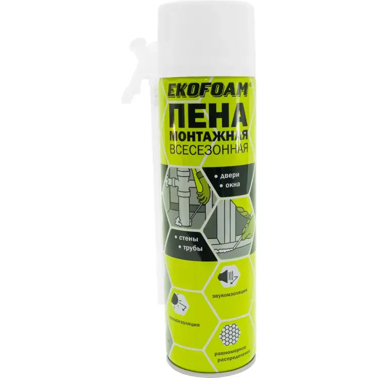 Всесезонная пена монтажная EKOFOAM 6501801