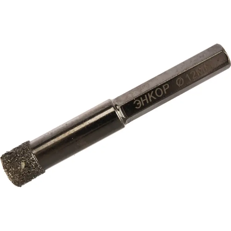 Алмазное сверло для керамогранита Энкор 48323