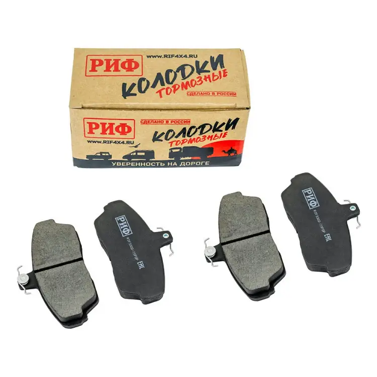 Тормозные передние колодки ГАЗ Соболь 3302-3501090 РИФ RIF3302-35FDP