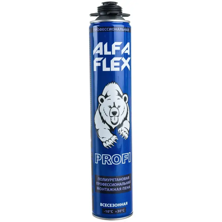 Пистолетная всесезонная пена ALFAFLEX 528982 Пистолетная всесезонная пена ALFAFLEX 528982