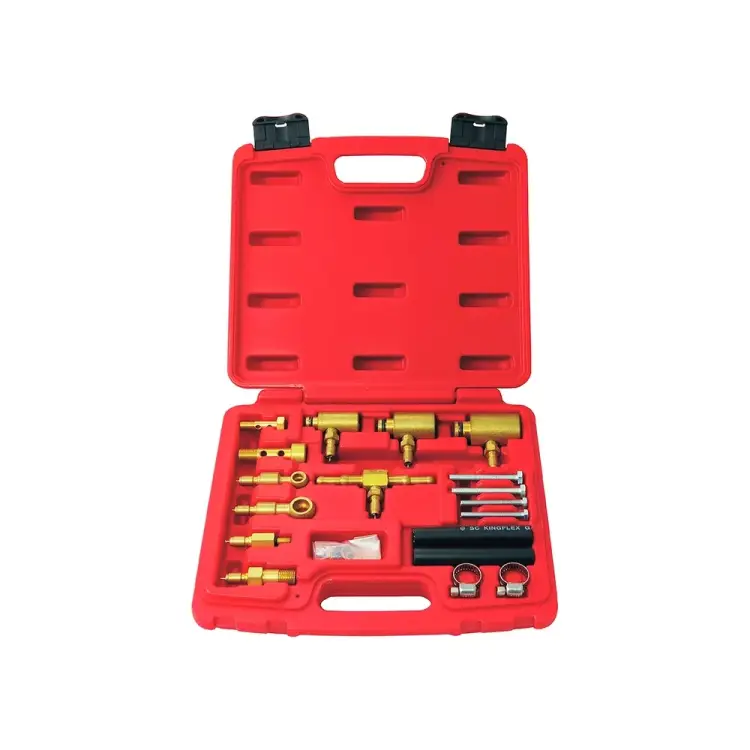 Комплект переходников для обслуживания топливных систем впрыска азиатских автомобилей МАСТАК 120-03019C