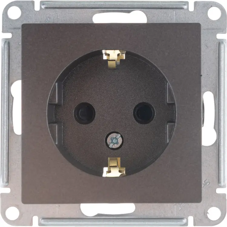 Одноместный механизм розетки Systeme Electric ATLAS DESIGN ATN000645