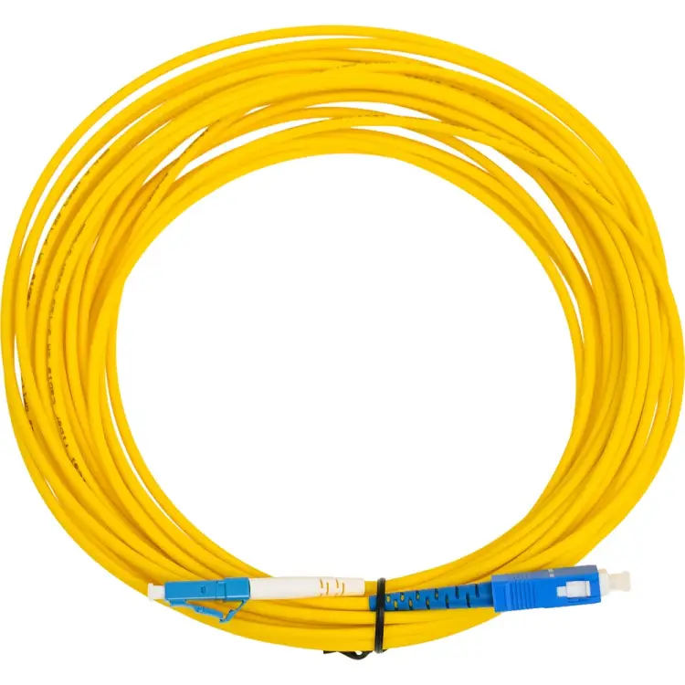 Оптический шнур Cabeus FOP(s)-9-LC-SC-10m Оптический шнур Cabeus FOP(s)-9-LC-SC-10m